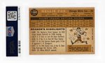 1960 TOPPS #100 NELLIE FOX (HOF) PSA 4 VG-EX.