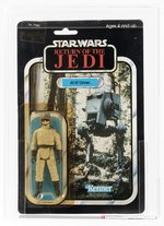 STAR WARS: RETURN OF THE JEDI (1983) - AT-ST DRIVER 77 BACK-A AFA 75 Y-EX+/NM.