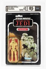 STAR WARS: RETURN OF THE JEDI (1983) - STORMTROOPER 77 BACK-A AFA 85 Y-NM+.