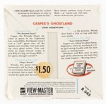 CASPER'S GHOSTLAND ORIGINAL FIRST ISSUE FACTORY SEALED VIEW-MASTER.