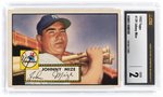 1952 TOPPS #129 JOHNNY MIZE (HOF) CSG 2 GOOD.