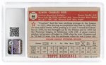 1952 TOPPS #66 PREACHER ROE RED BACK CSG 1.5 FAIR.