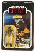 STAR WARS: RETURN OF THE JEDI (1983) - KLAATU 65 BACK-A CARDED ACTION FIGURE.