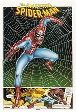 "SUPERHEROES" POSTER WITH SPIDER-MAN 1977 BY THOUGHT FACTORY.