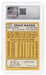 1968 TOPPS #355 ERNIE BANKS (HOF) CSG 6.5 EX/NM+.