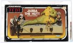 STAR WARS: RETURN OF THE JEDI - JABBA THE HUTT ACTION PLAYSET AFA 75 Q-EX+/NM.