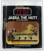 STAR WARS: RETURN OF THE JEDI - JABBA THE HUTT ACTION PLAYSET AFA 75 Q-EX+/NM.