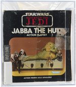 STAR WARS: RETURN OF THE JEDI - JABBA THE HUTT ACTION PLAYSET AFA 75 Q-EX+/NM.