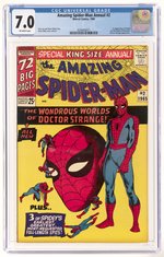 AMAZING SPIDER-MAN ANNUAL #2 1965 CGC 7.0 FINE/VF (FIRST XANADU).