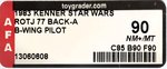 STAR WARS: RETURN OF THE JEDI (1983) - B-WING PILOT 77 BACK-A AFA 90 NM/MINT.