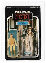 STAR WARS: RETURN OF THE JEDI (1984) - PRINCESS LEIA ORGANA (HOTH OUTFIT) 77 BACK-A AFA 80+ Y-NM.