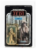 STAR WARS: RETURN OF THE JEDI (1983) - LOGRAY (EWOK MEDICINE MAN) 77 BACK-A AFA 85 NM+.