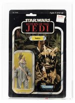 STAR WARS: RETURN OF THE JEDI (1983) - TEEBO 77 BACK-A AFA 80 NM.