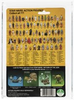 STAR WARS: RETURN OF THE JEDI (1984) - TEEBO 77 BACK-A AFA 75 Y-EX+/NM.