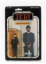 STAR WARS: RETURN OF THE JEDI (1984) - BESPIN SECURITY GUARD (WHITE, HANDLEBAR MUSTACHE VARIETY) 77 BACK-A AFA 75 EX+/NM.