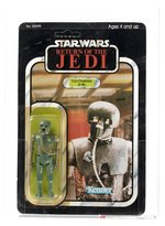 STAR WARS: RETURN OF THE JEDI (1983) - TOO-ONEBEE (2-1B) 77 BACK-A AFA 80 Y-NM.