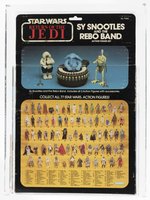 STAR WARS: ROTJ (1984) - SY SNOOTLES AND THE REBO BAND 77 BACK AFA 70 Y-EX+.