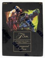 FLEER '94 FLAIR MARVEL UNIVERSE FACTORY-SEALED WAX BOX WITH 24 PACKS.