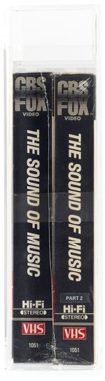 THE SOUND OF MUSIC 1984 CBS/FOX VIDEO VHS 2-TAPE SET VGA 60 EX (CANADIAN DISTRIBUTION).