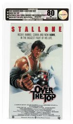 OVER THE TOP 1991 WARNER HOME VIDEO VHS TAPE VGA 80 NM.