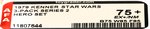 STAR WARS (1979) - HERO SET 3-PACK SERIES 2 AFA 75+ EX+/NM.