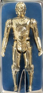 STAR WARS (1978) - SEE-THREEPIO (C-3PO) 12 BACK-C AFA 75+ EX+/NM.