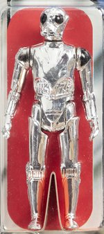 STAR WARS (1979) - DEATH STAR DROID 21 BACK-A AFA 75+ EX+/NM.