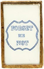 GEORGE WASHINGTON "FORGET ME NOT" PATCH BOX.