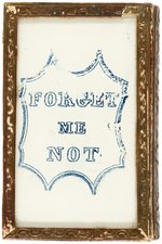 JOHN Q. ADAMS "FORGET ME NOT" PATCH BOX.