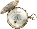 WINFIELD SCOTT MILITARY PORTRAIT DIAL PATENT LEVER POCKET WATCH.