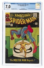 AMAZING SPIDER-MAN #35 APRIL 1966 CGC 7.0 FINE/VF.