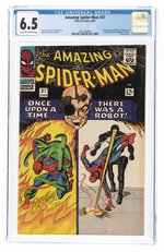 AMAZING SPIDER-MAN #37 JUNE 1966 CGC 6.5 FINE+ (FIRST NORMAN OSBORN).