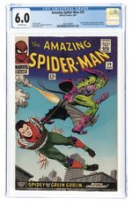 AMAZING SPIDER-MAN #39 AUGUST 1966 CGC 6.0 FINE (NORMAN OSBORN REVEALED AS GREEN GOBLIN).