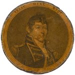 ISAAC HULL US NAVY WAR OF 1812 SNUFF BOX.