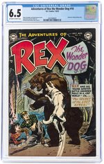 ADVENTURES OF REX THE WONDER DOG #10 JULY-AUGUST 1953 CGC 6.5 FINE+.