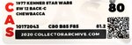 STAR WARS (1978) - CHEWBACCA 12 BACK-C CAS 80.