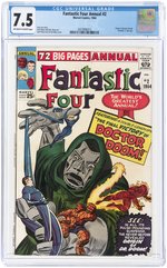 FANTASTIC FOUR ANNUAL #2 1964 CGC 7.5 VF-.