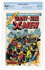 GIANT-SIZE X-MEN #1 SUMMER 1975 CBCS 9.4 NM (FIRST STORM, NIGHTCRAWLER, COLOSSUS & THUNDERBIRD).