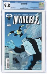 INVINCIBLE #2 FEBRUARY 2003 CGC 9.8 NM/MINT (FIRST ATOM EVE).