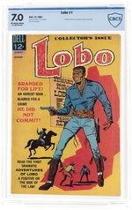 LOBO #1 DECEMBER 1965 CBCS 7.0 FINE/VF.