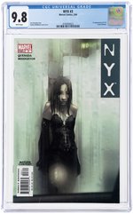 NYX #3 FEBRUARY 2004 CGC 9.8 NM/MINT (FIRST X-23).