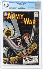 OUR ARMY AT WAR #83 JUNE 1959 CGC 4.0 VG (FIRST SGT. ROCK).