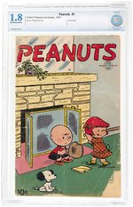 PEANUTS #1 1953 CBCS 1.8 GOOD-.