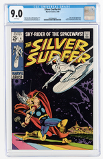 SILVER SURFER #4 FEBRUARY 1969 CGC 9.0 VF/NM (SILVER SURFER VS. THOR).