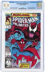 SPIDER-MAN UNLIMITED #1 MAY 1993 CGC 9.9 MINT (FIRST SHRIEK).