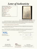 CORNELIUS VANDERBILT 1870 SIGNED LETTER TO JOHN SHERMAN REGARDING RAILROAD STEEL RAILS.