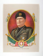 Benito Mussolini Print For Italian Americans