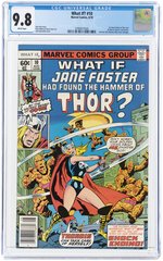 WHAT IF? #10 AUGUST 1978 CGC 9.8 NM/MINT (JANE FOSTER AS THOR).