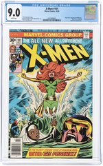 X-MEN #101 OCTOBER 1976 CGC 9.0 VF/NM (FIRST PHOENIX).