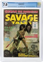 SAVAGE TALES #1 MAY 1971 CGC 7.0 FINE/VF (FIRST MAN-THING).